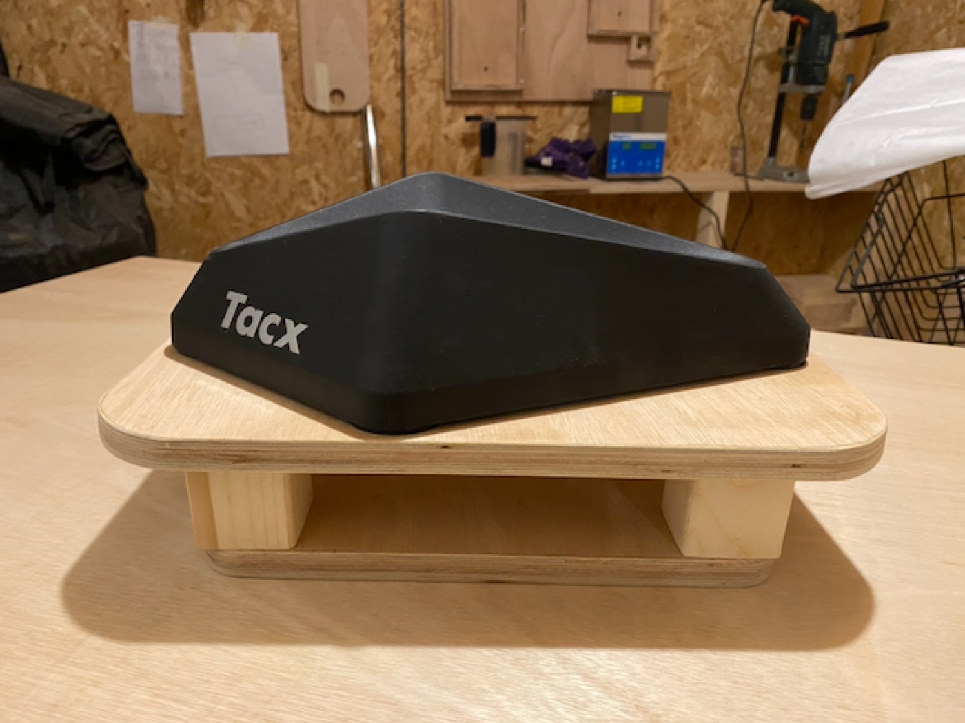Tacx prototype in de werkplaats