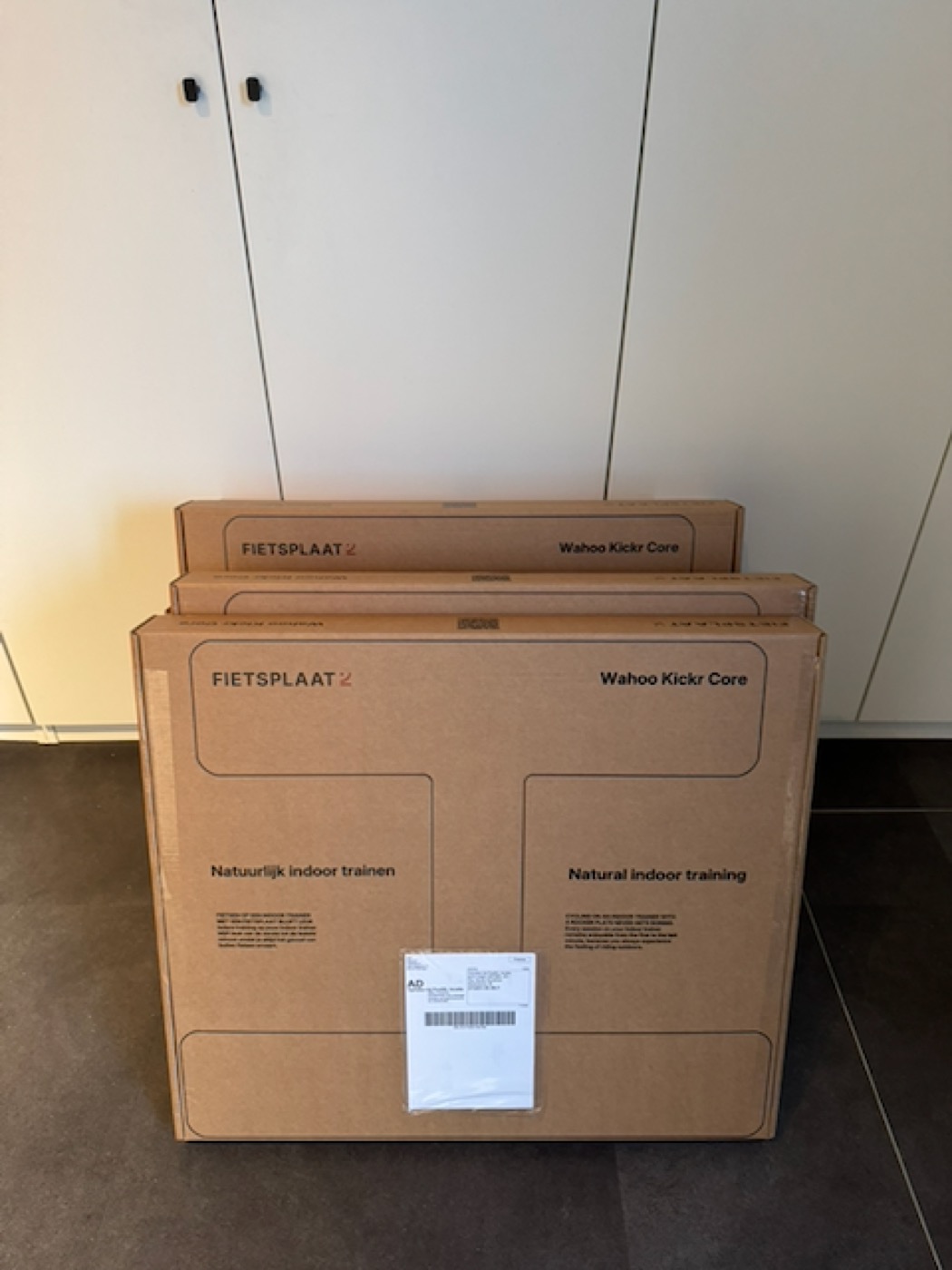Dozen klaar voor verzending
